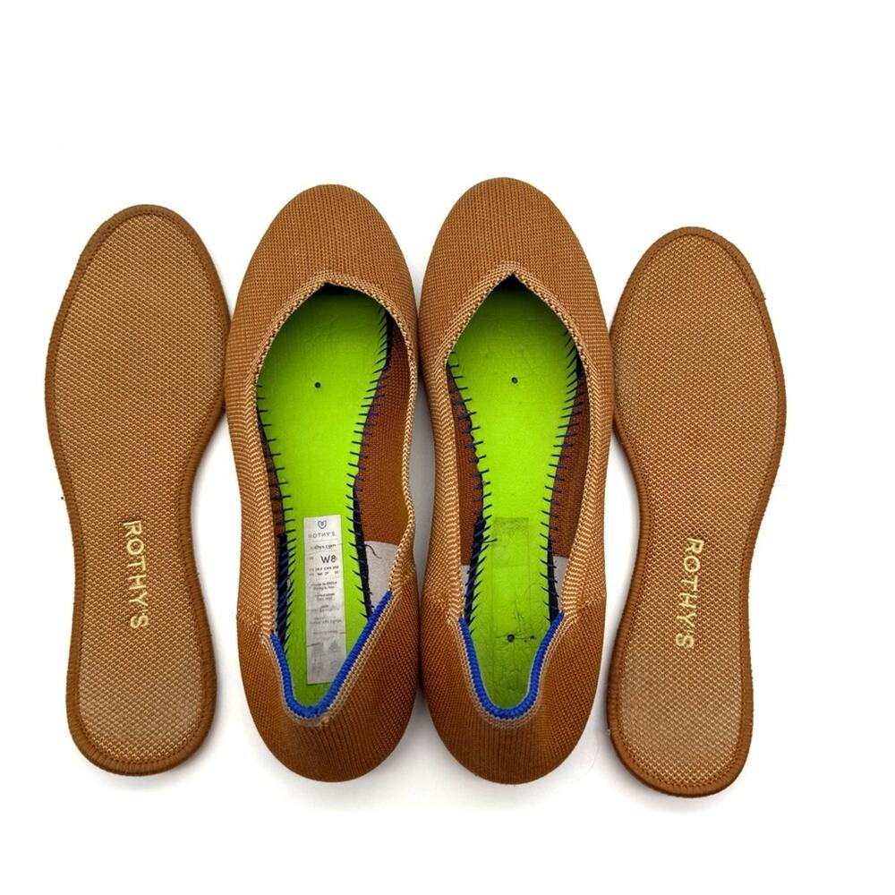 Rothy's Amber Round Toe Ballet Flat 8 - Picture 10 of 12